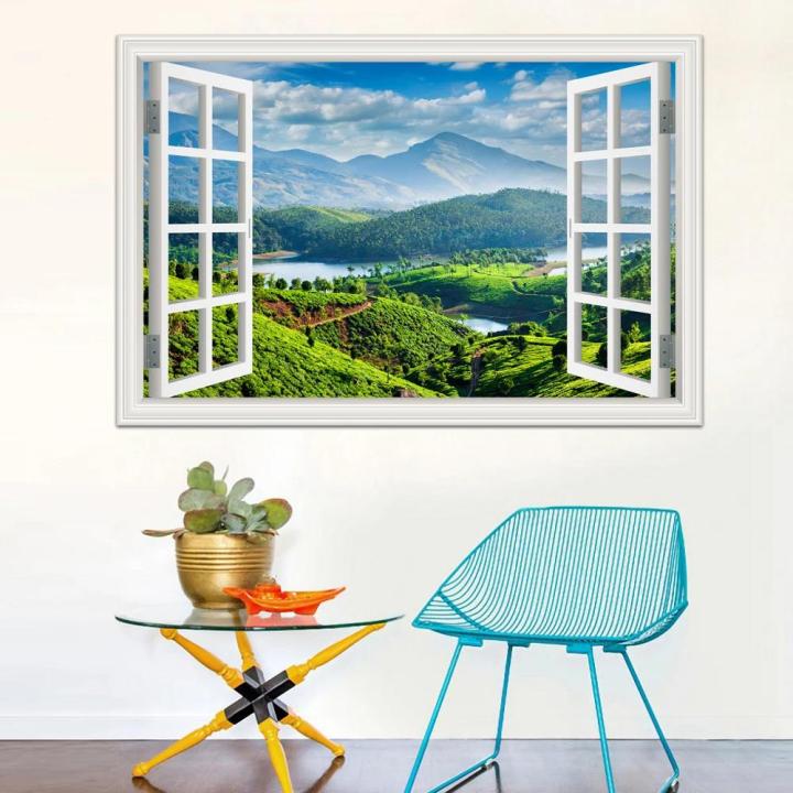 3D%20Window%20View%20Green%20Landscape%20wall%20sticker%20Removable%20Tea%20Garden%20Wall%20Stickers%20Mural%20Art%20Sticker%20Poster%20and%20prints%20-%20Image%205