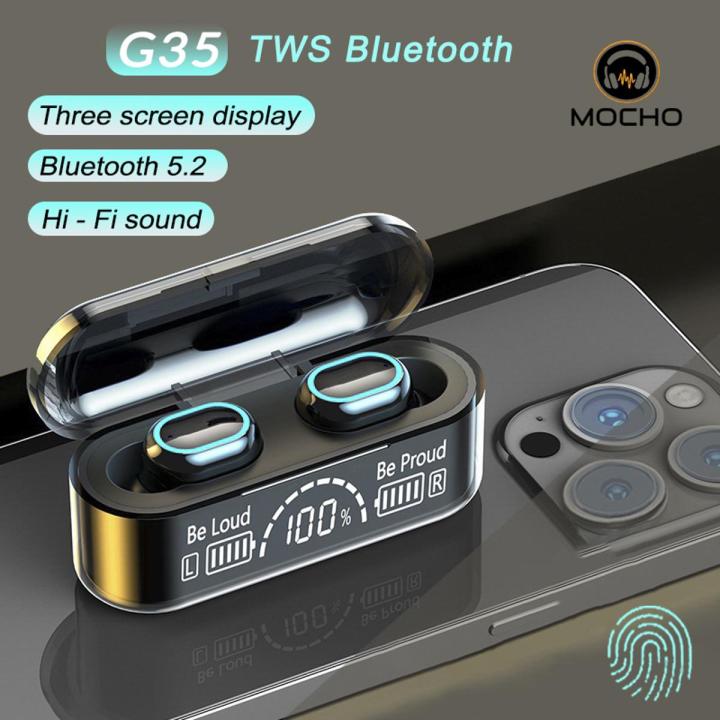 MOCHO%20G35/G35B%20Headset%20Bluetooth%20Earphone%20TWS%20Wireless%20LED%20Earbud%20headphone%20Subwoofer%20-%20Image%202