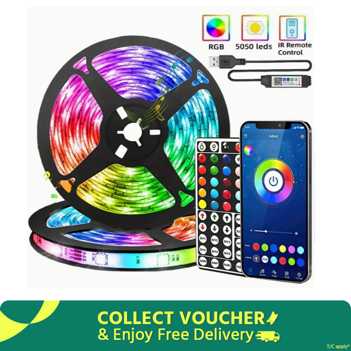 2Meter%20LED%20Strip%20Light%205050%20RGB%20With%20Bluetooth%20APP%20support/24keys%20/3keys%20USB%20cable%20used%20for%20Wall%20Decoration%20Ceiling%20decor%20&%20lighting%20Birthday%20party%20decor%20&%20lighting%20Special%20occasion%20%20celebration%20Home%20&%20Room%20decoration%20-%20Image%202