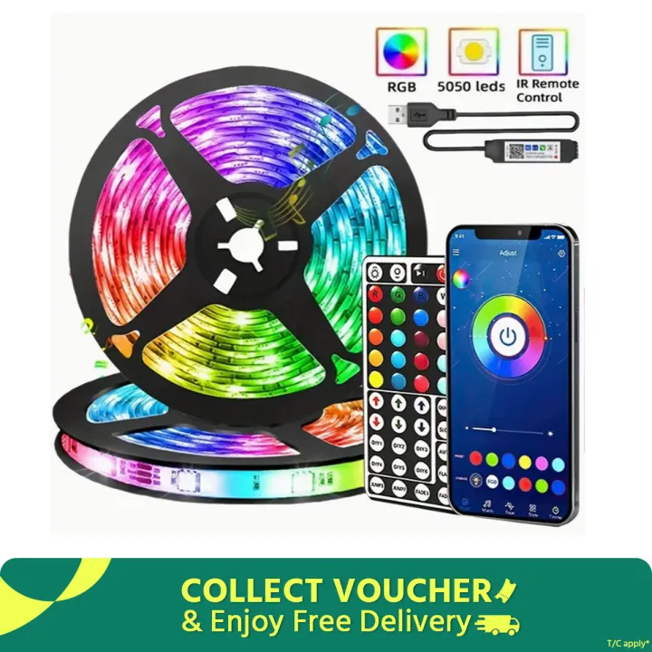 2Meter%20LED%20Strip%20Light%205050%20RGB%20With%20Bluetooth%20APP%20support/24keys%20/3keys%20USB%20cable%20used%20for%20Wall%20Decoration%20Ceiling%20decor%20&%20lighting%20Birthday%20party%20decor%20&%20lighting%20Special%20occasion%20%20celebration%20Home%20&%20Room%20decoration%20-%20Image%202