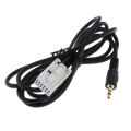 1Pc 3.5mm aux-in mp3 adapter cable for peugeot 307 308 407 C2 C5 RD4 O4C3. 