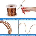 Electroculture Copper Gardening Antenna, Copper Wire for Gardening, 16 Gauge/ 1.3 mm Diameter,127 Feet / 39M, 1 Pound Spool. 