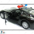 Alloy Die cast Metal 1:32 Scale Rescue Police Toy Car & Ambulance Car Mini Latest Pull & Back Car With Auto Music Gift For Children. 