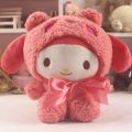 MoupBoi 22CM Sanrio Kawali Kuromi Hello Kitty My Melody Cinnamoroll Pillow Plush Toys Anime Kid Dolls Cartoon Collection Children's Gift. 
