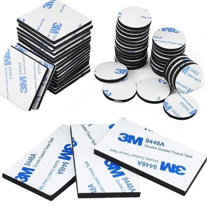 10%20Pcs%20Round%20Double%20Sided%20Adhesive%20Heavy%20Duty%20Mounting%20Tape%20-%20Image%203