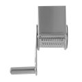 Rotary Cheese Grater-Stainless Steel Cheese Grater Shredder Cutter Grinder for Cheese Vegetable Nuts Chocolate and More.