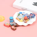 Dollhouse Miniature food 1/6 Supermarket Miniature Pretend Play Toy Accessories Luyo.