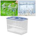 Fish Breeding Box Clear Fish Box for Fish Supplies. 