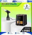 oraimo SmartAirFryer X SmartSteamer Bundle Sale OH-AF210N-OHI-201A. 