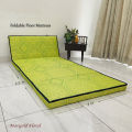 Relax Floor Mattress -Marigold Floral Premium Sleeping Mat. 