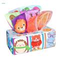 Baby Tissue Box Busy Pull Tissues Play Paper Sensory Toys for Game.