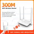 PIX-LINK WR08 300Mbps Wireless Router 802.11 B /G/N With 4 Extender Antenna WPS 2.4G Network High Speed Router For Home Office. 