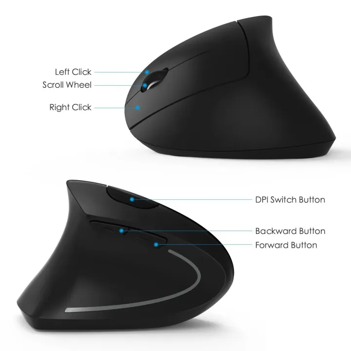 Left%20Hand%20Vertical%202.4g%20Raton%20inalambrico%20Wireless%20laptop%20computer%20pc%20mouse%20recargable/Battery%20mice%20-%20Image%204