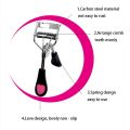 1PC Lady Professional Eyelash Curler With Comb Tweezers Curling Eyelash Clip Cosmetic Eye Beauty Tool. 