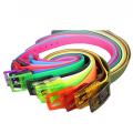 Eco-Friendly Plastic Belt For Men Women Candy Color Unisex Silicone Rubber Belts Male Female Jeans Leather Strap Accessories.