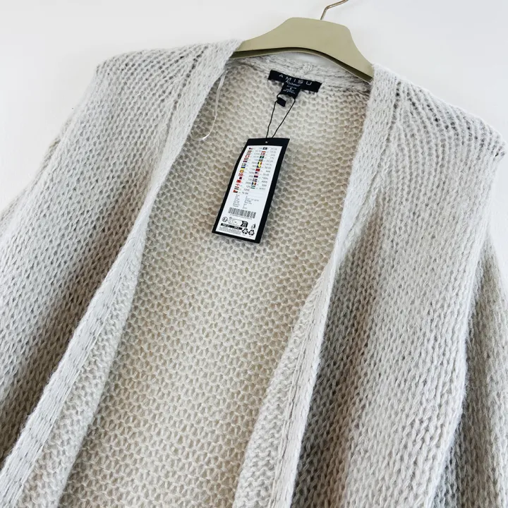 Women's%20Long%20Waffle%20Knit%20Open%20Winter%20Cardigan%20From%20Levin%20-%20Image%203