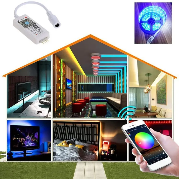 RGB%20Led%20Light%20Strip%20Voice%20Control%20Work%20with%20Alexa%20&%20Google%20Home,%20WIFI%20Wireless%20Smart%20Controller%20with%20Free%20App%20Via%20IOS%20Or%20Android%20-%20Image%208
