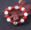 Anime Fruits Basket Bracelet Cosplay Prop Basket Kyo Sohma Red White for Women Crystal Bead Bracelet Man Jewelry Party Gifts. 
