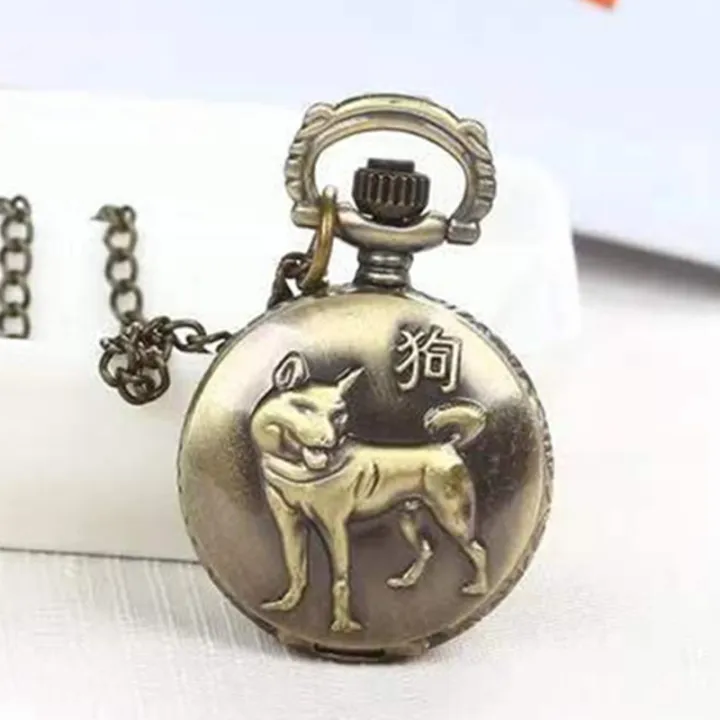 Zodiac%20large%20watch,%20stylish%20creative%20embossed%20vintage%20bronze%20pocket%20watch%20with%20chain%20flap,%20small%20quartz%20watch%20-%20Image%207