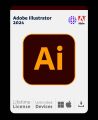 Adobe Illustrator 2024 –Lifetime Activation. 