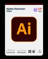 Adobe Illustrator 2024 –Lifetime Activation. 