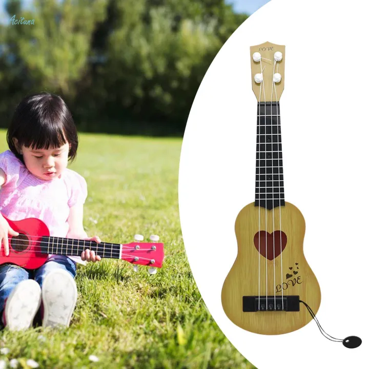 Kids%20Ukulele%20Guitar%20Toy%20Boys%20Brown%2038x12.5cm%20Brown%20-%20Image%206