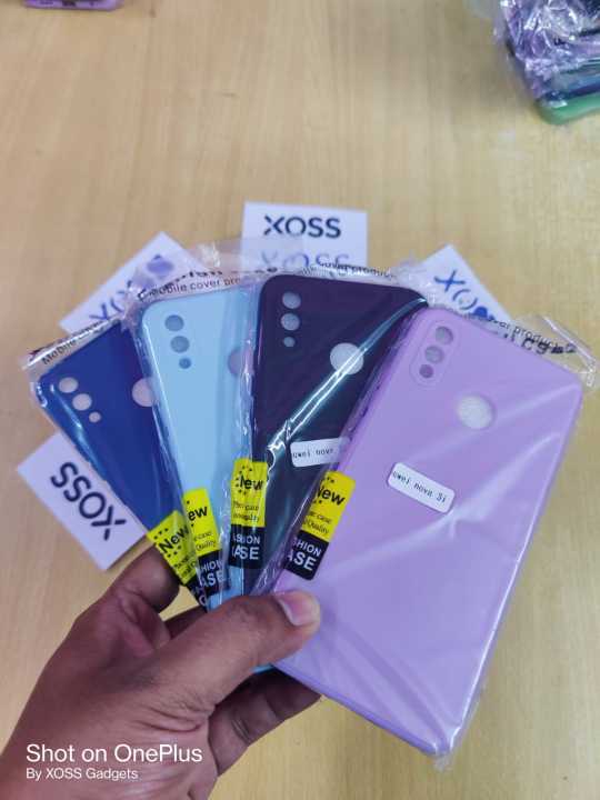 For%20Huawei%20Nova%203I%20Silicone%20Back%20Cover%20(%20Inbox%20Us%20To%20Choose%20Color)%20-%20Phone%20Back%20Cover%20-%20Image%203