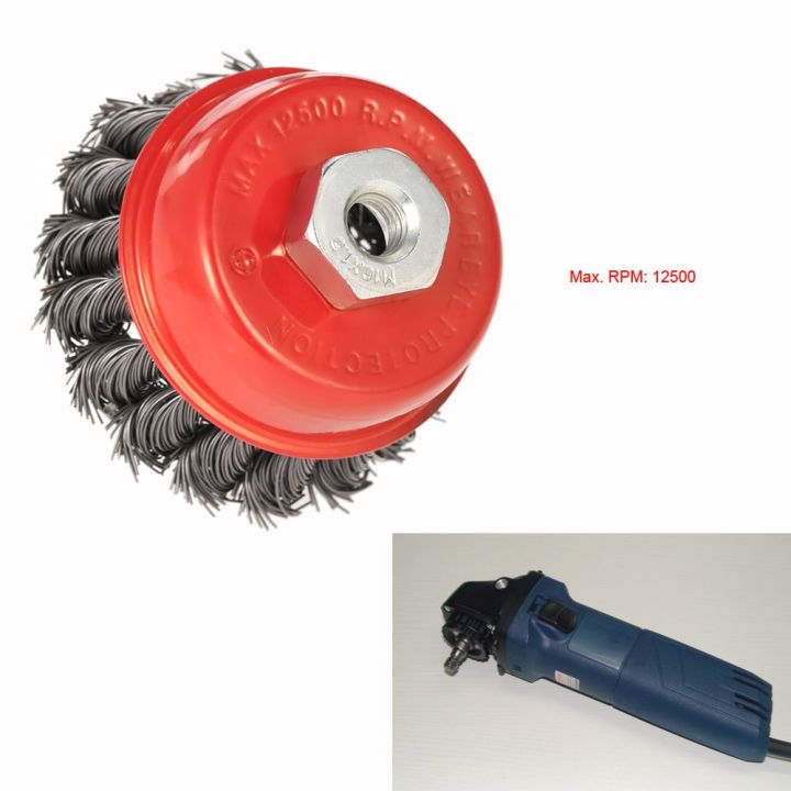 75mm%203"%20Steel%20Wire%20Wheel%20Knotted%20Cup%20Brush%20Rotary%20Steel%20Wire%20Brush%20Crimp%20Cup%20Wheel%20For%20Angle%20Grinder%20-%20Image%207