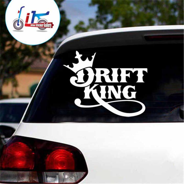Car Sticker ---- Drift King ( Waterproof & Premium quality) | Daraz.com.bd