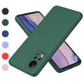 For Infinix Hot 11S Strong Liquid Silicone Soft Gel Rubber Shockproof phone Case back cover. 