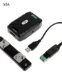 PZEM-017 DC Communication Module Voltage and Current Meter Box Multimeter RS485 Serial Port PZEM-003. 