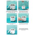 Ultrasonic Denture Cleaner Invisible Braces Orthodontic Ultrasonic Cleaning Machine. 