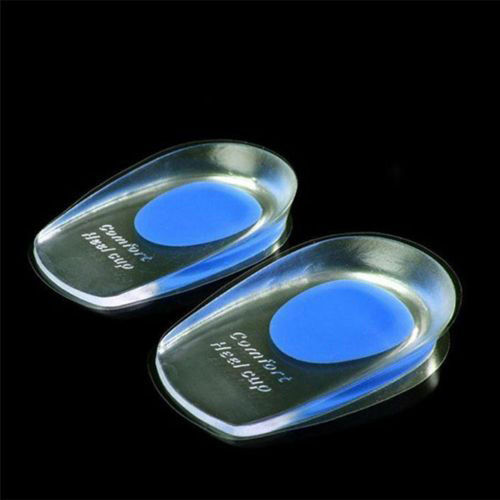 Men Women Increase Height High Half Insoles Memory Foam Shoe Inserts Silicon Pads 4cm - Height Increasing Insoles Pads