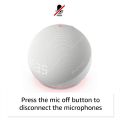 Original Alexa Echo Dot 5th Generation Smart Mini Wifi Home BT Alexa Speaker Horn with Sound Control Voice Assistant and Clock. 