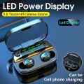 DANTE Wireless Earphone Touch Control Earbuds 8D Gaming Headset 3500mAh Power Bank for Phone PK G20 TWS Bluetooth Headphones.