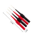 4 Pcs 0.7MM 30V Diagnostic Tools Multimeter Lead Back Piercing Needle Tip Probes Leima. 