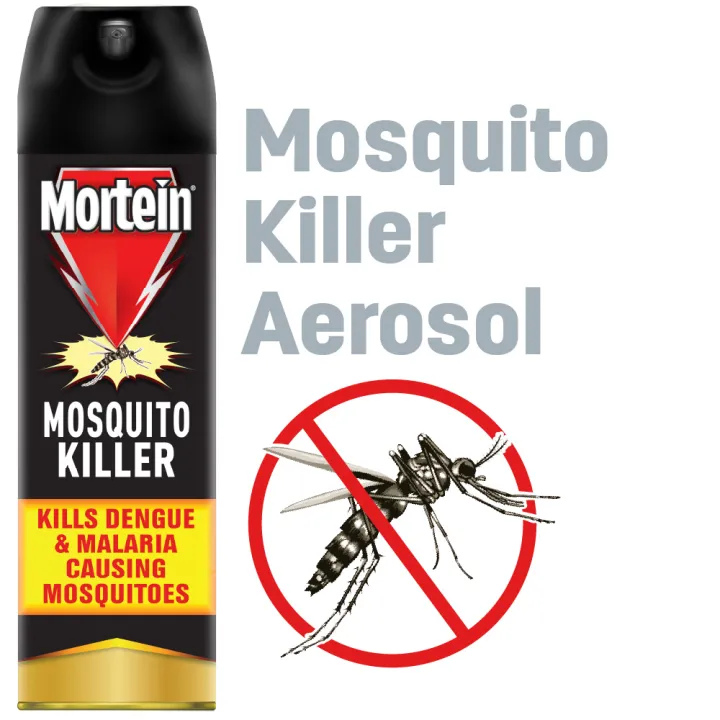 Mortein Mosquito & Flying Insect Killer Aerosol Spray 425ml, 100% Dengue & Malaria protection, fresh fragrance