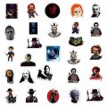 10/30/50PCS Mix Horror Movie Stickers Decals Skateboard Guitar Suitcase Freezer Motorcycle Graffit DIY Cartoon Sticker Kid Gift. 