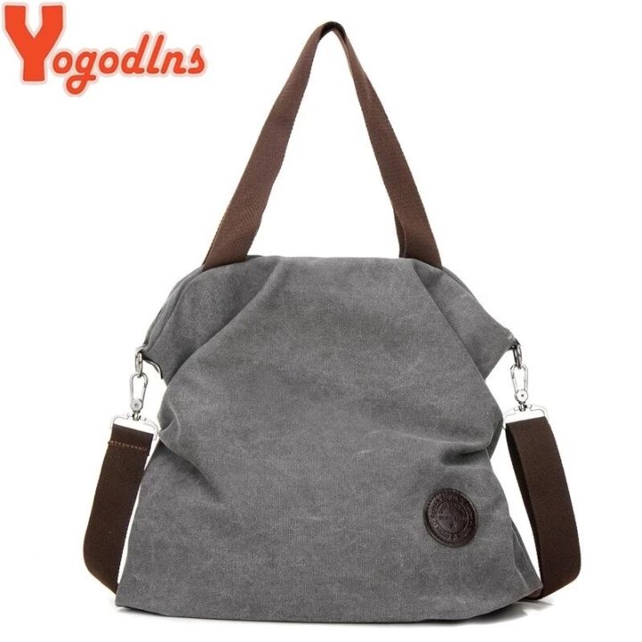 Yogodlns Women Corduroy Canvas Tote Ladies Casual Shoulder Bag Foldable Reusable Shopping Bags Beach Bag Female Cotton Cloth Bag