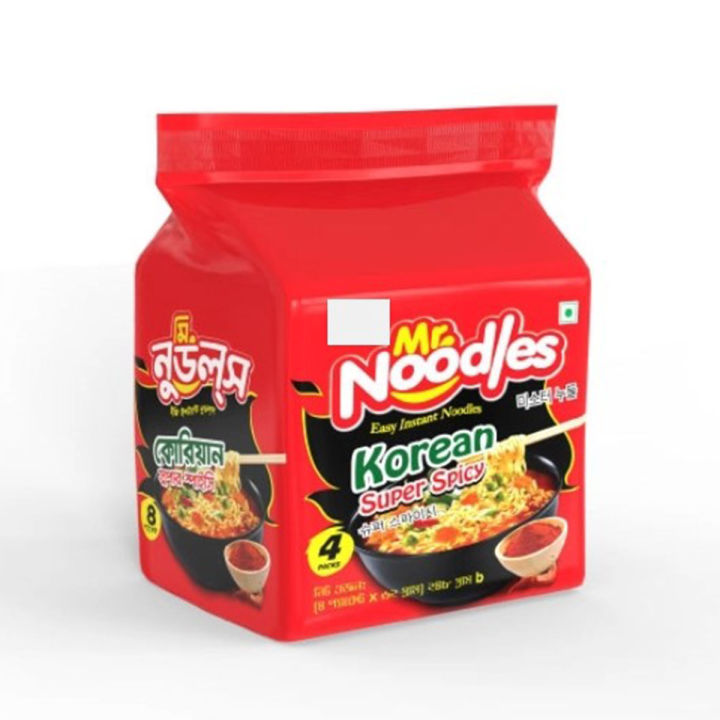 Mr. Noodles Korean Super Spicy 4 pcs