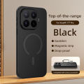 lthmy for Xiaomi 17T Casing Luxury Goatskin Skin Leather Phone Case Wireless Charging Shockproof Protection Back Hard Cover.