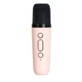2023 Bluetooth Wireless Portable Speaker Multi-function Karaoke Microphone Music MP3 Player Karaoke Machine For Kids Adults Home.