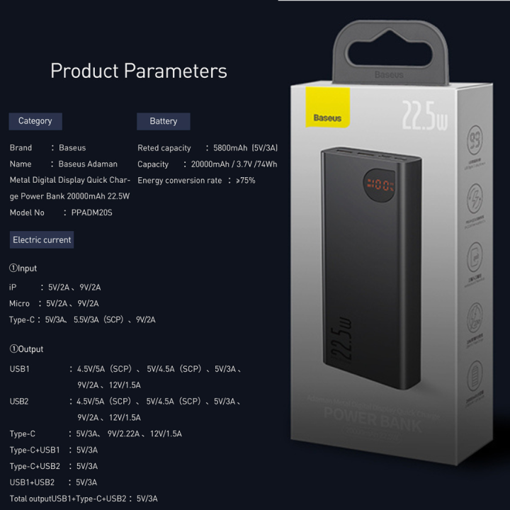 Baseus%20Adaman%2022.5W%2020000mAh%20Metal%20Digital%20Display%20Power%20Bank%20%E2%80%93%20Fast%20Charging%20QC3.0%20PD3.0,%20Dual%20USB%20+%20Type-C%20Output,%20Smart%20LED%20Screen,%20Quick%20Recharge%20External%20Battery%20for%20iPhone,%20Samsung,%20Xiaomi,%20Huawei%20&%20All%20Devices%20%E2%80%93%20Black%20-%20Image%208