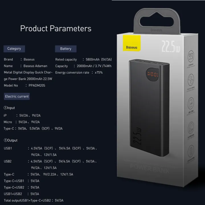 Baseus%20Adaman%2022.5W%2020000mAh%20Metal%20Digital%20Display%20Power%20Bank%20%E2%80%93%20Fast%20Charging%20QC3.0%20PD3.0,%20Dual%20USB%20+%20Type-C%20Output,%20Smart%20LED%20Screen,%20Quick%20Recharge%20External%20Battery%20for%20iPhone,%20Samsung,%20Xiaomi,%20Huawei%20&%20All%20Devices%20%E2%80%93%20Black%20-%20Image%208