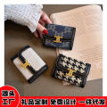High-end luxury style practical card wallet, carry coin purse, bank card, ID card storage, card holder, integrated leather case.