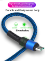 Uonevic USB Charging Micro Fast Charging Cable A USB Fast Micro Weaving 4A 3Vooc [Fast 2025 New Delivery].0 USBndroid Electrical Cable Data Cable Charging Cable New Product. 