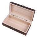Retro Jewelry Box Desktop Wood Clamshell Storage Hand Decoration Wooden Box.