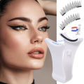 【The Edge of Beauty】Quantum Magnetic Eyelashes Tweezer Magnetic False Eyelash Curler For Magnet Eyelashes Lashes Clamp Makeup Tools.