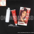 International Hair styling China product TOVCHCOLOR hair color used for male / female shade no 7.45 - 30 ml X 25. 