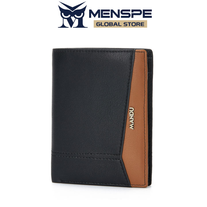 MENSPE%20Men%20Short%20Wallet%20Drawable%20Card%20Slot%20Design%20RFID%20Block%20Wallet%20Coin%20Wallets%20Soft%20Microfiber%20Genuine%20Leather%20Wallet%20Multi-Card%20Position%20ID%20Credit%20Cards%20Holders%20Coin%20Bag%20Business%20Wallets%20-%20Image%202